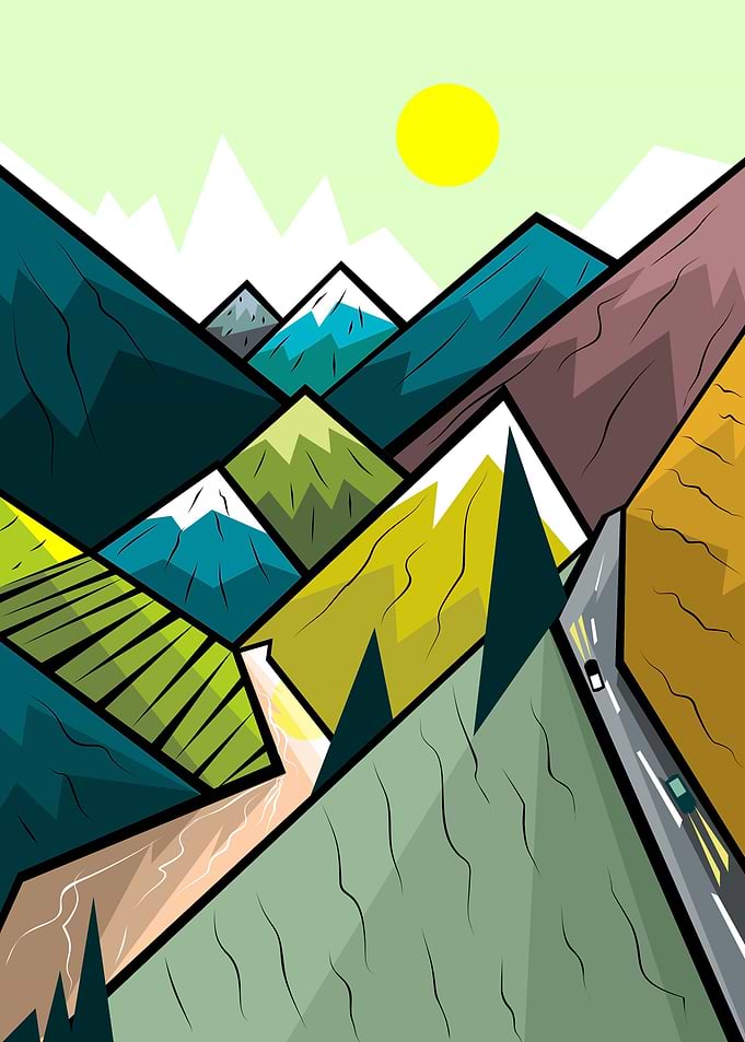 mountain road