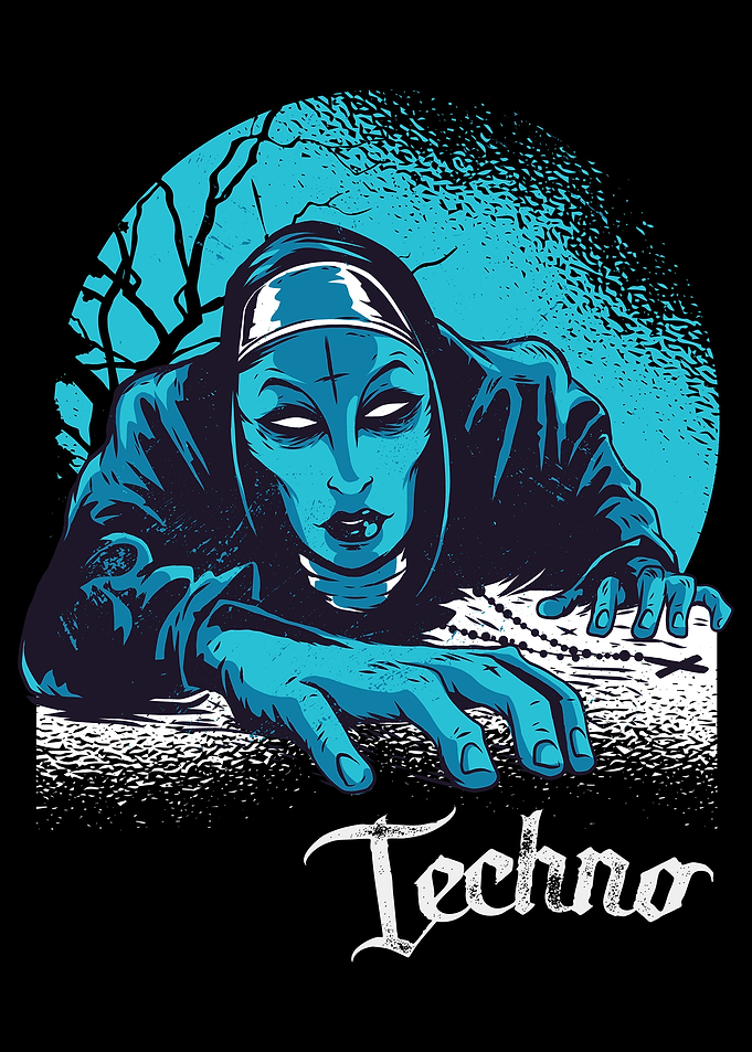 Techno Nun Party Rave