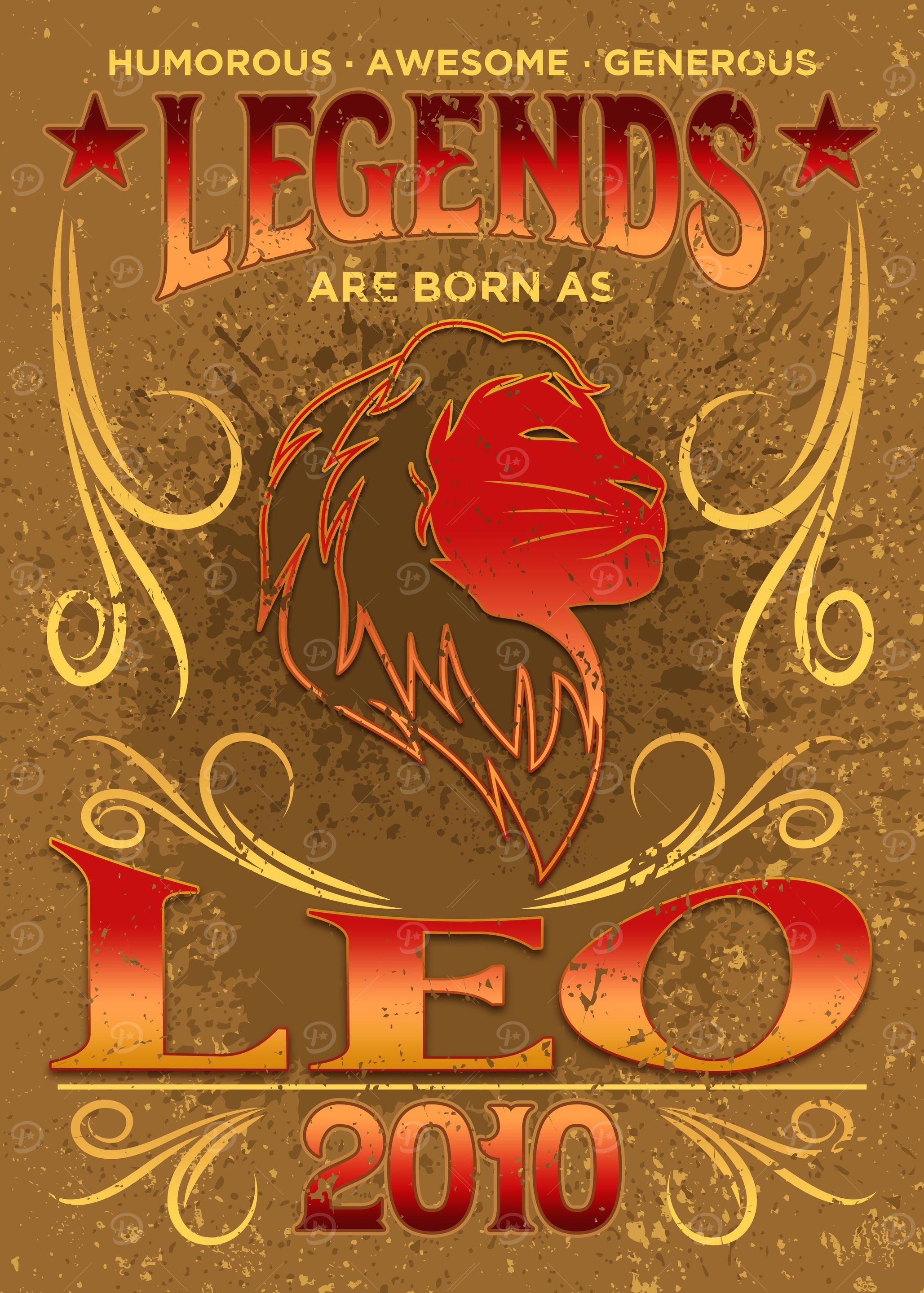 Born As Leo 2010 Gift