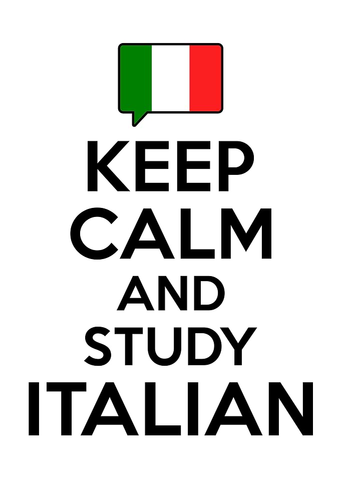 Keep Calm study Italian