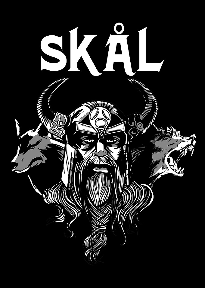 Skal Skol Viking Drinking