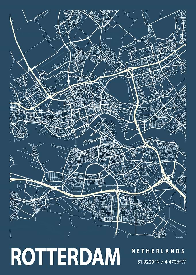 Rotterdam Blueprint Street