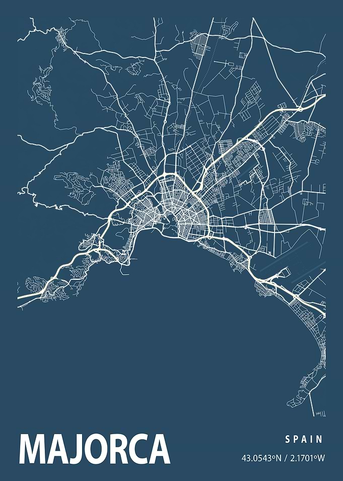 Majorca Blueprint Street