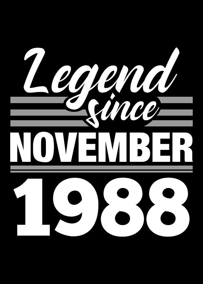 Legend Since November 1988