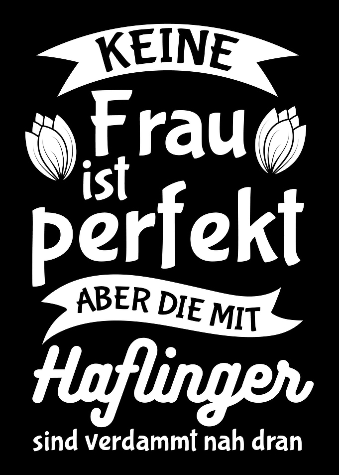 Haflinger Frau