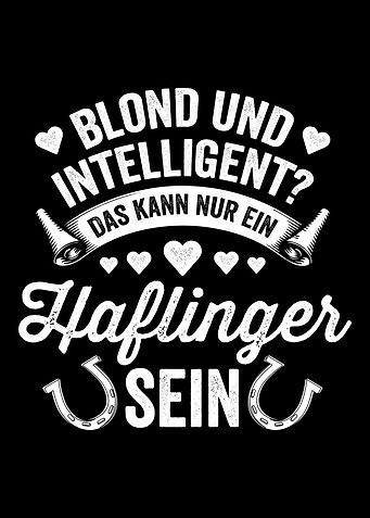 Haflinger Pferd