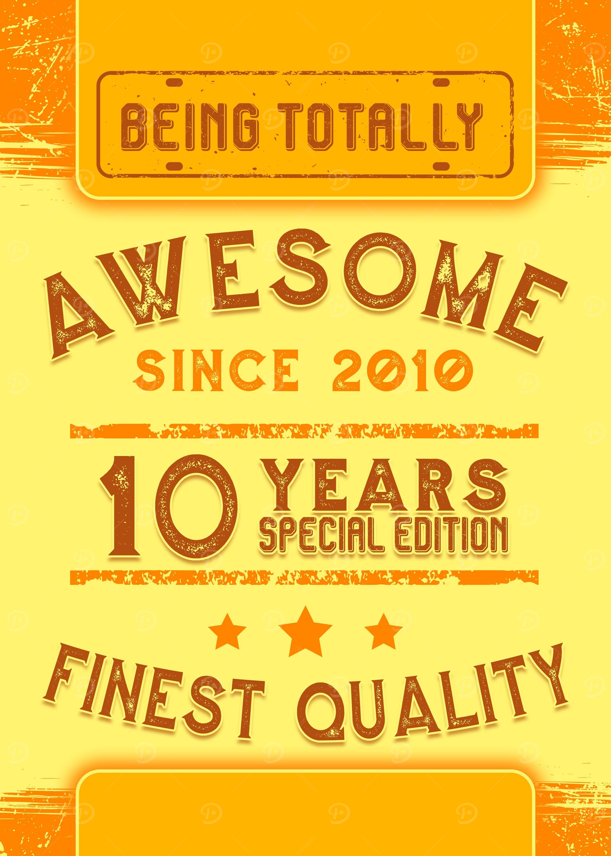2010 Being Totally Awesome