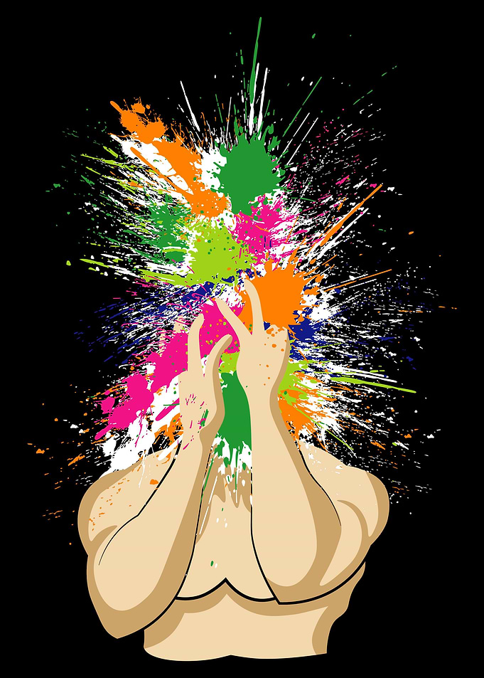 Psychedelic Music Splash