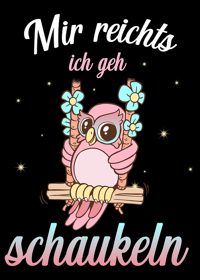 Ich geh Schaukeln
