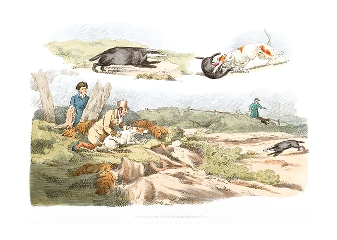 hunting scene