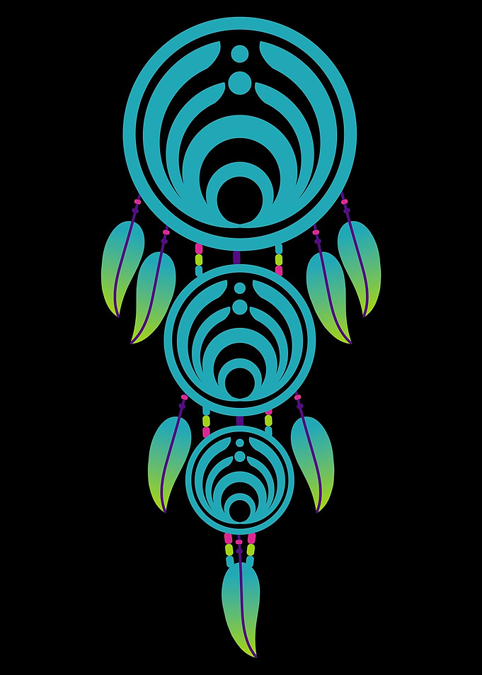 Psychedelic Dream Catcher