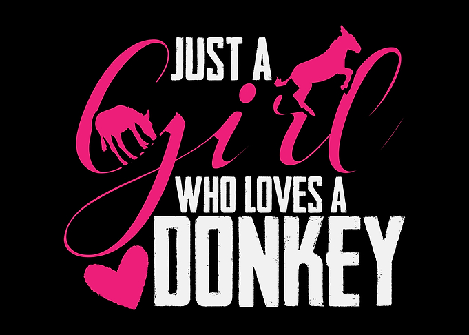 Donkey Quote Girl Donkeys