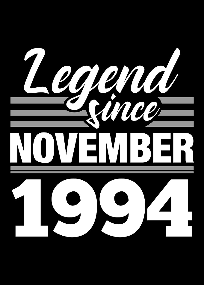 Legend Since November 1994
