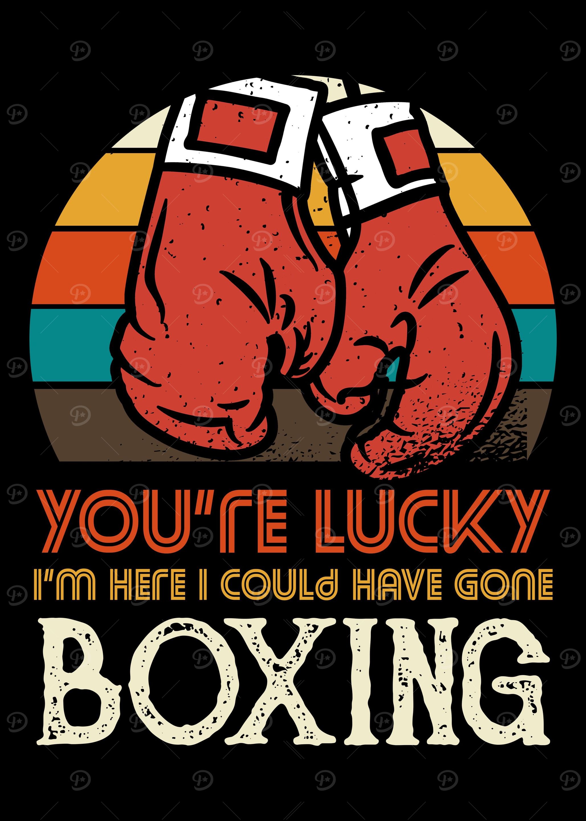 I could have gone boxing