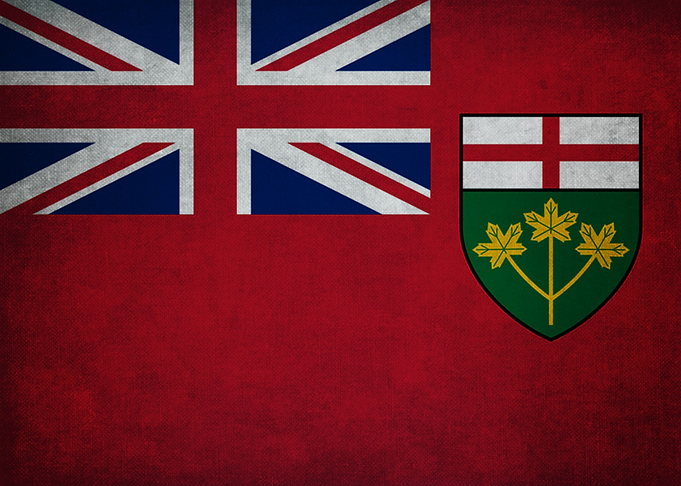 Flag of Ontario