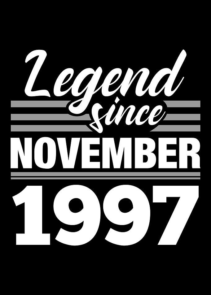 Legend Since November 1997
