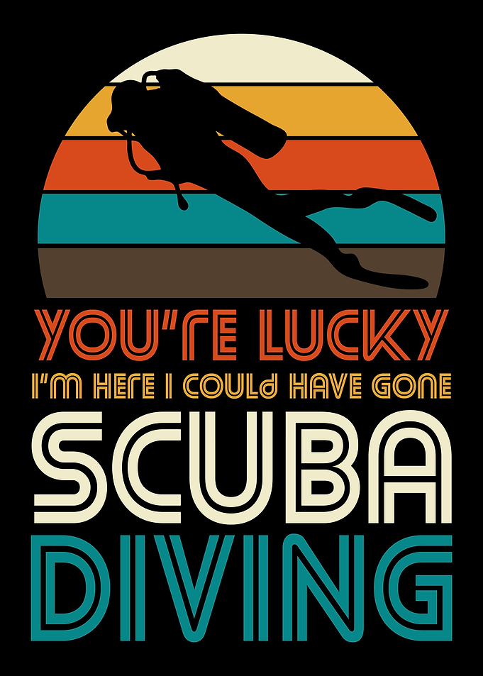 Scuba diving diver