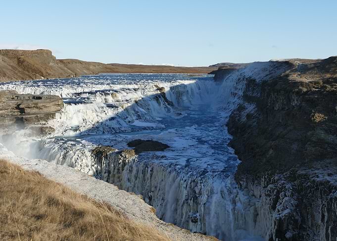 Gullfoss Waterfall Iceland