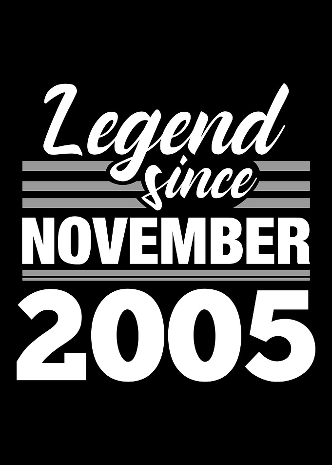 Legend Since November 2005