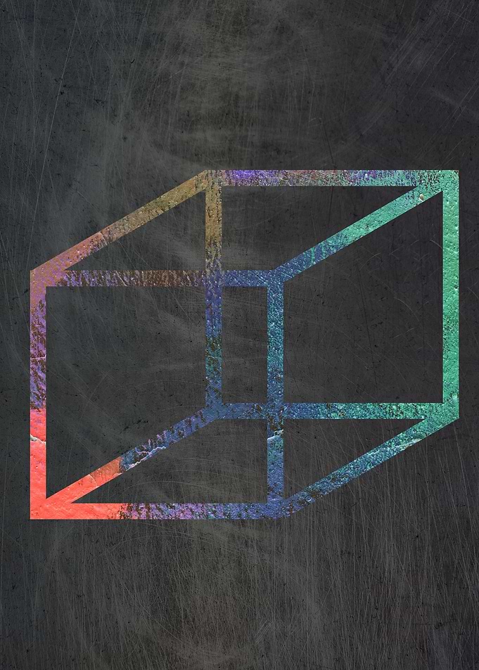 RAINBOW CUBE METALLIC