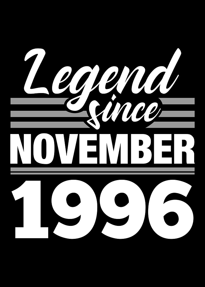 Legend Since November 1996