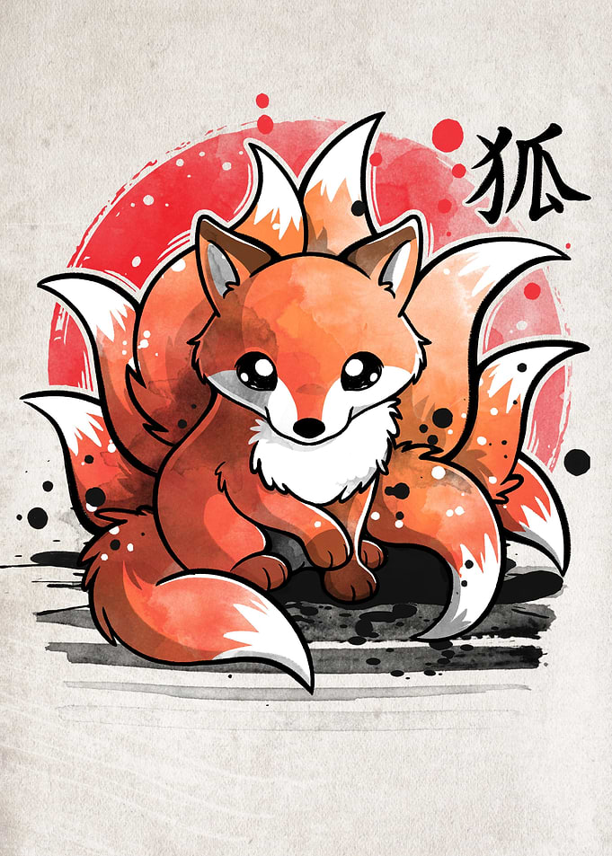 Nine tailed fox