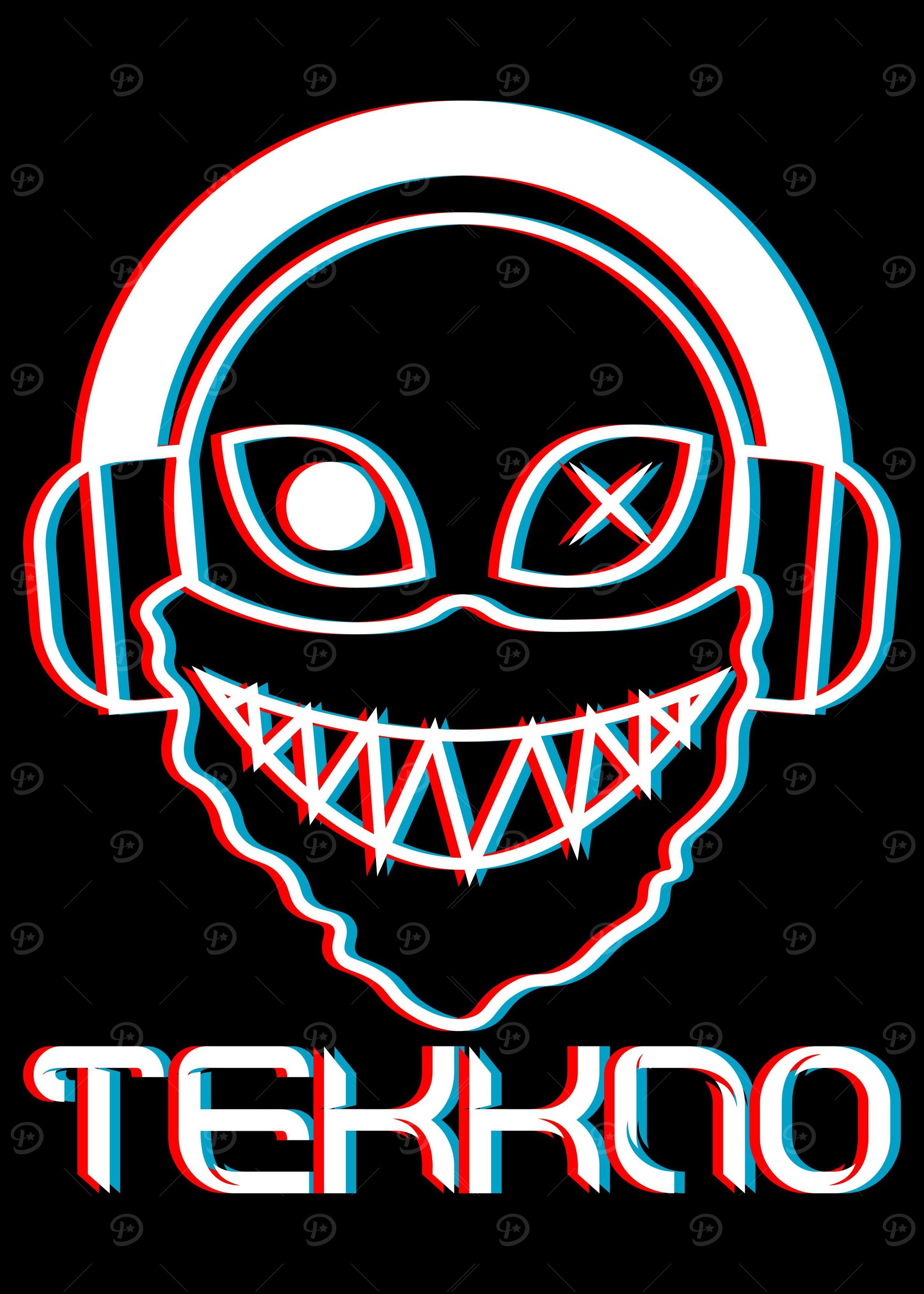 Techno Rave Face
