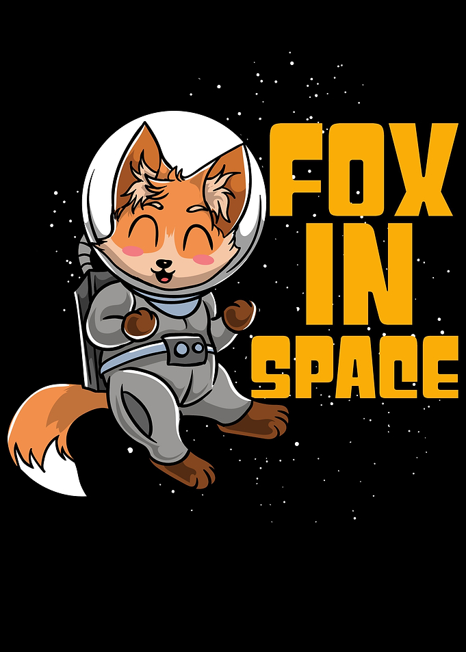 Fox in Space Galaxy Astron