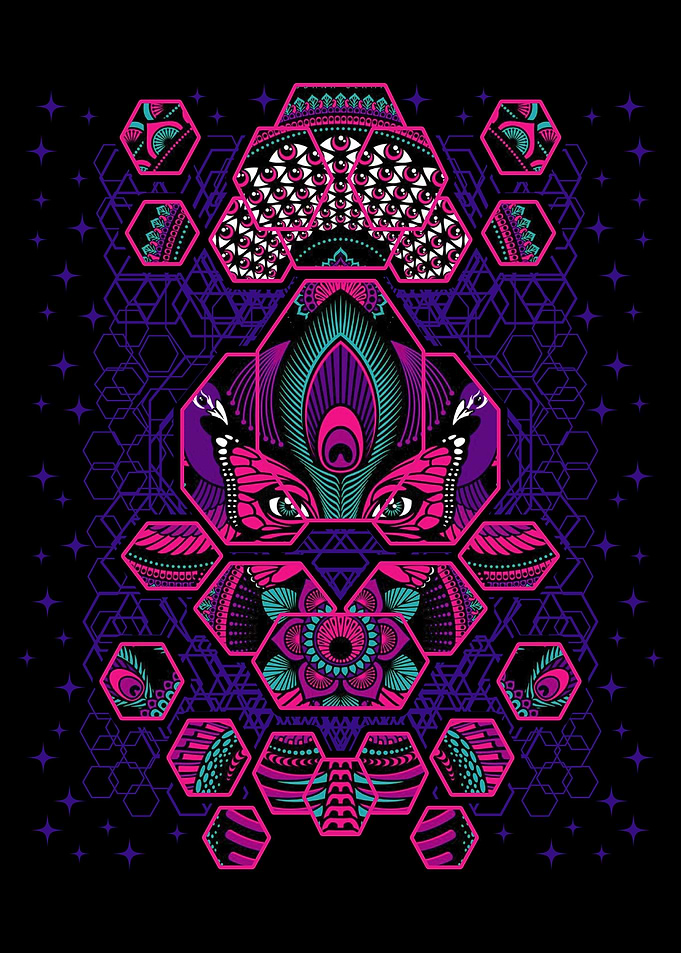 Abstract Psychedelic Art