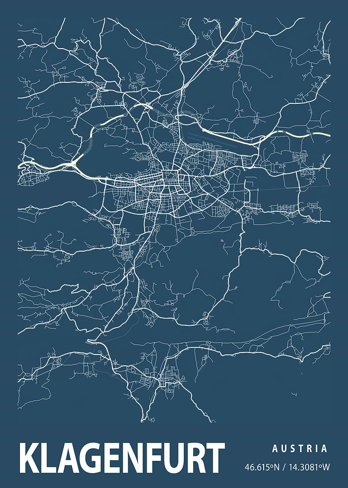 Klagenfurt Blueprint Map