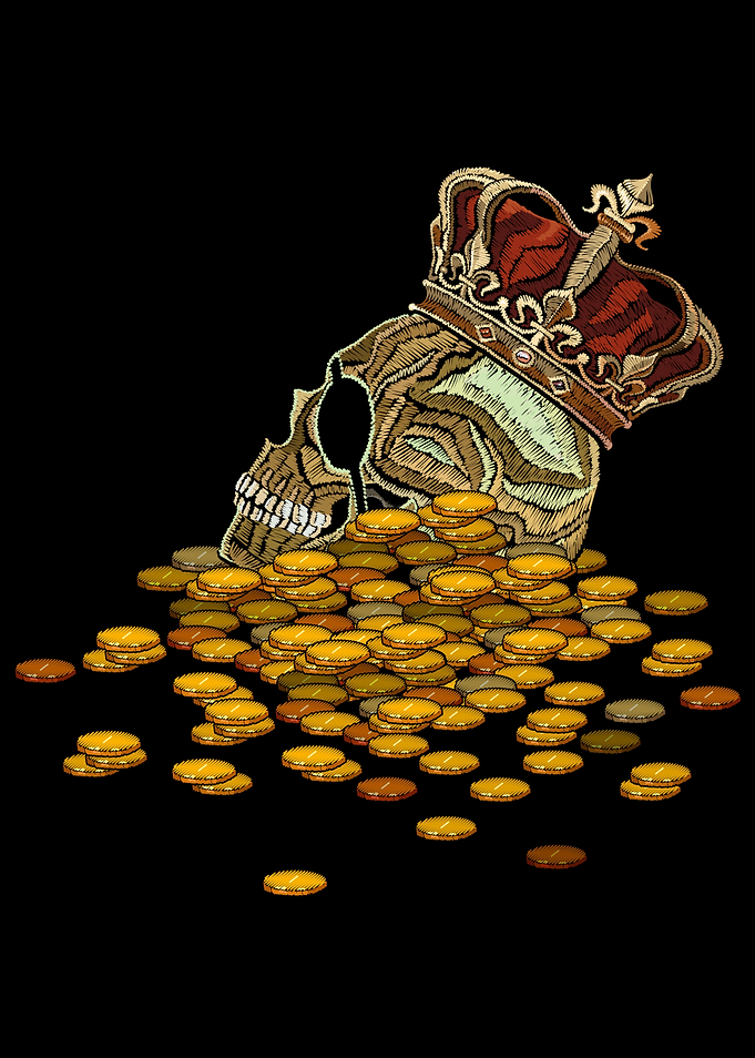 Skull King Patch