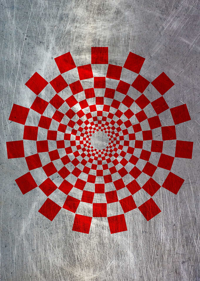 RED VORTEX METALLIC