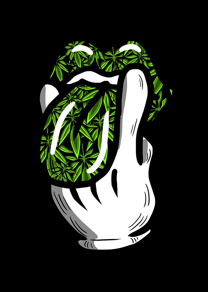 Lick Weed Leaf Pattern