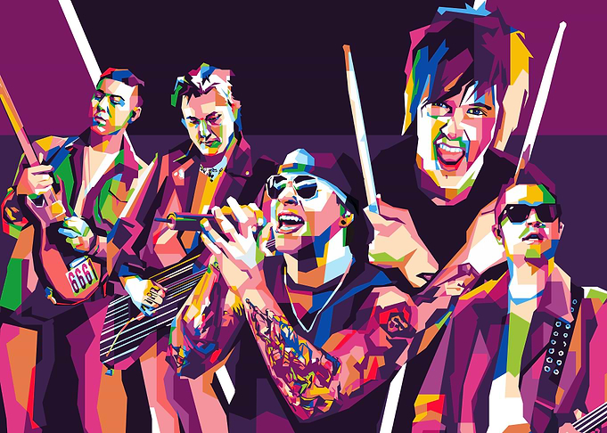 Avenged Sevenfold Popart