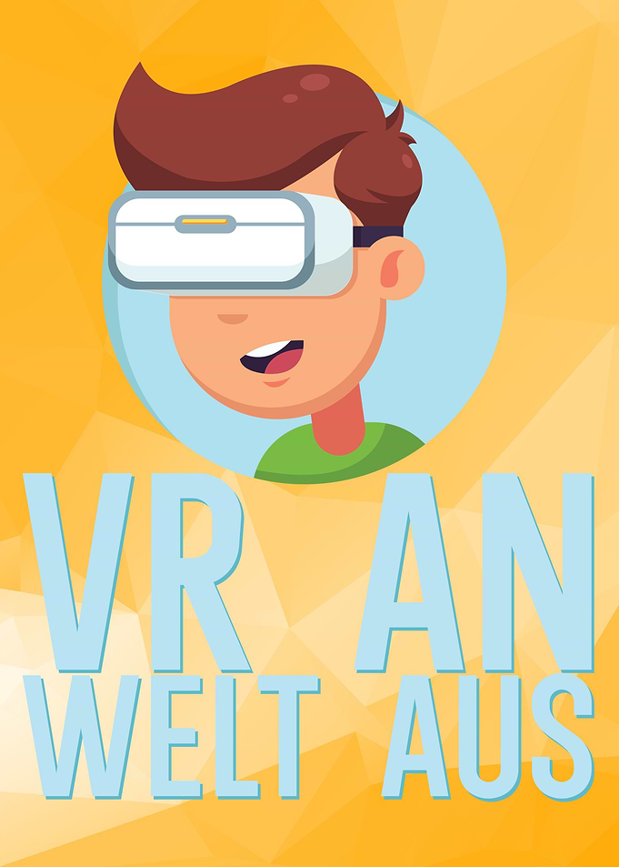 VR an Welt aus