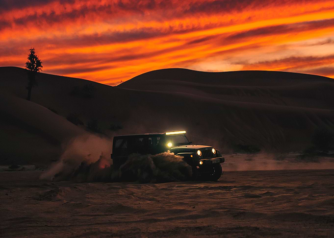 Sunset drift