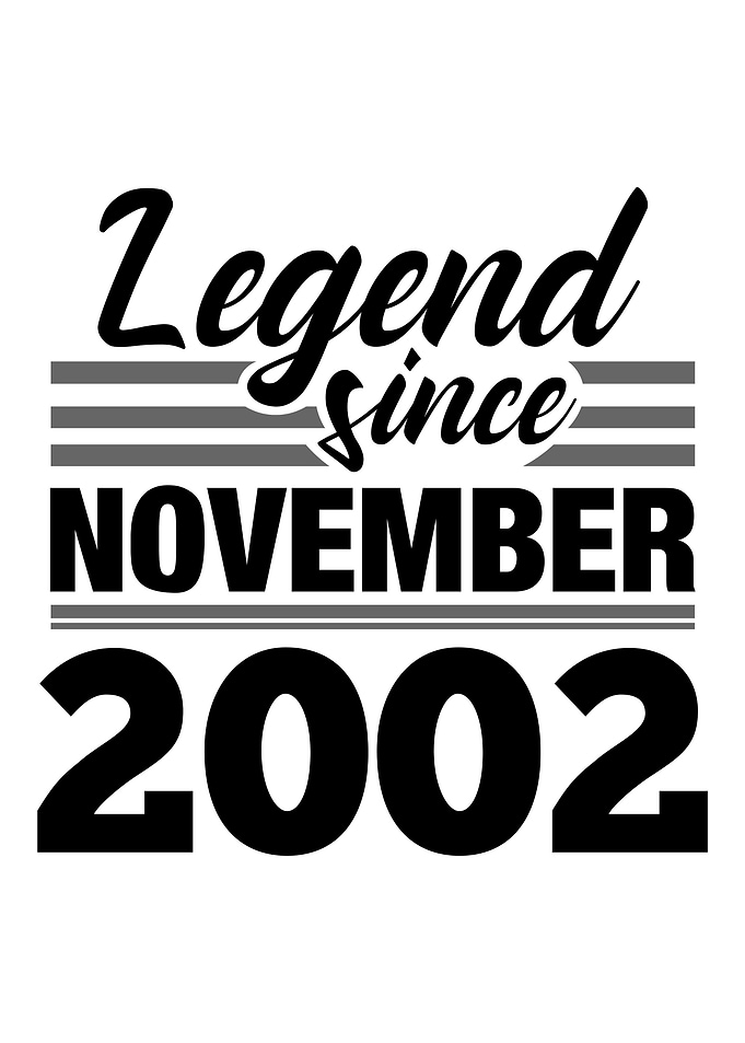 Legend Since November 2002