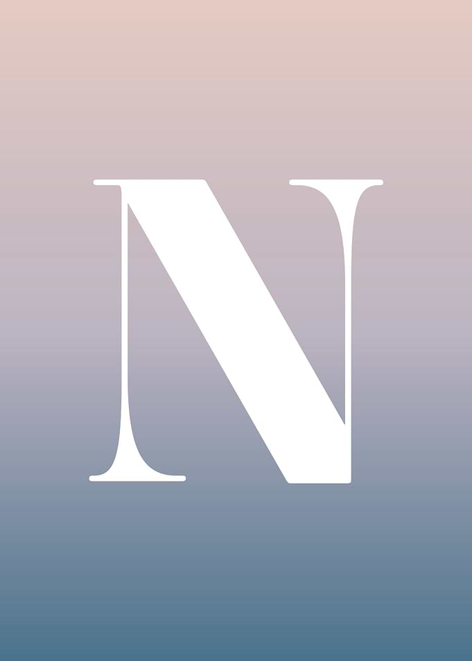 Letter N Print