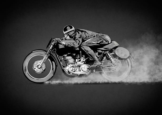 The Motorcycle Dust Devil
