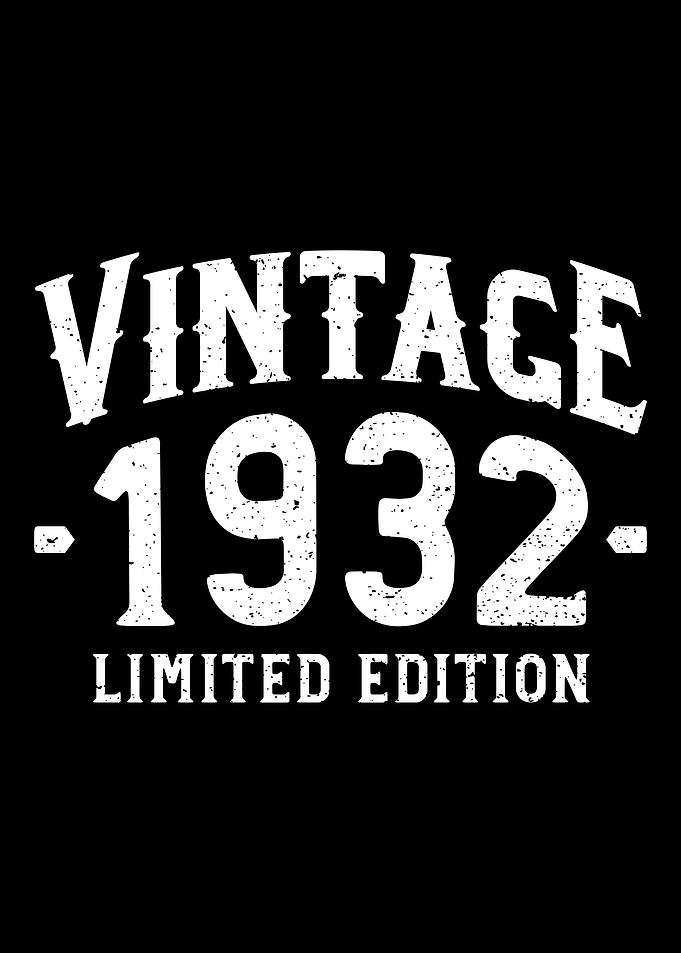 Vintage 1932 Limited Editi