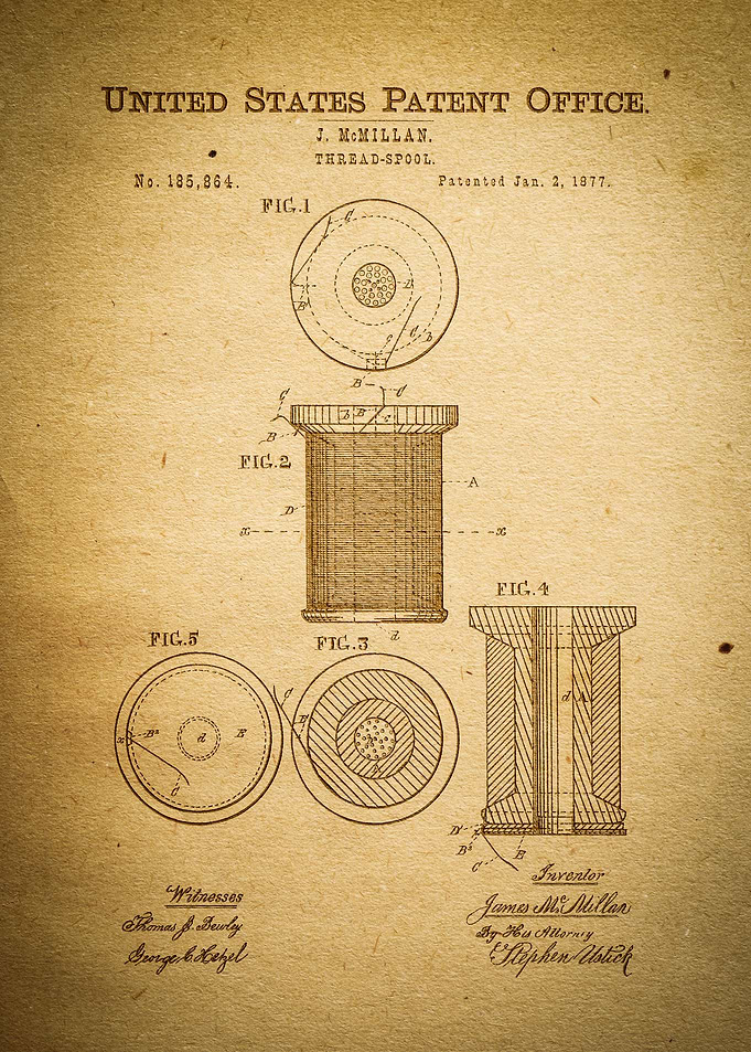 Sewing Thread Spool