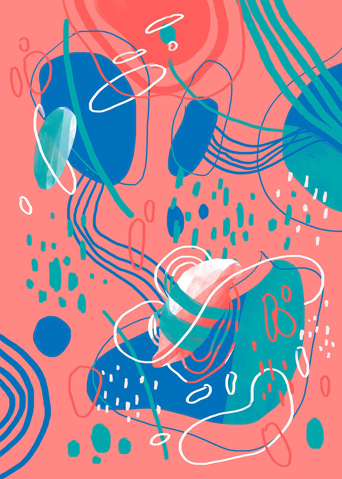 Abstract blob illustration