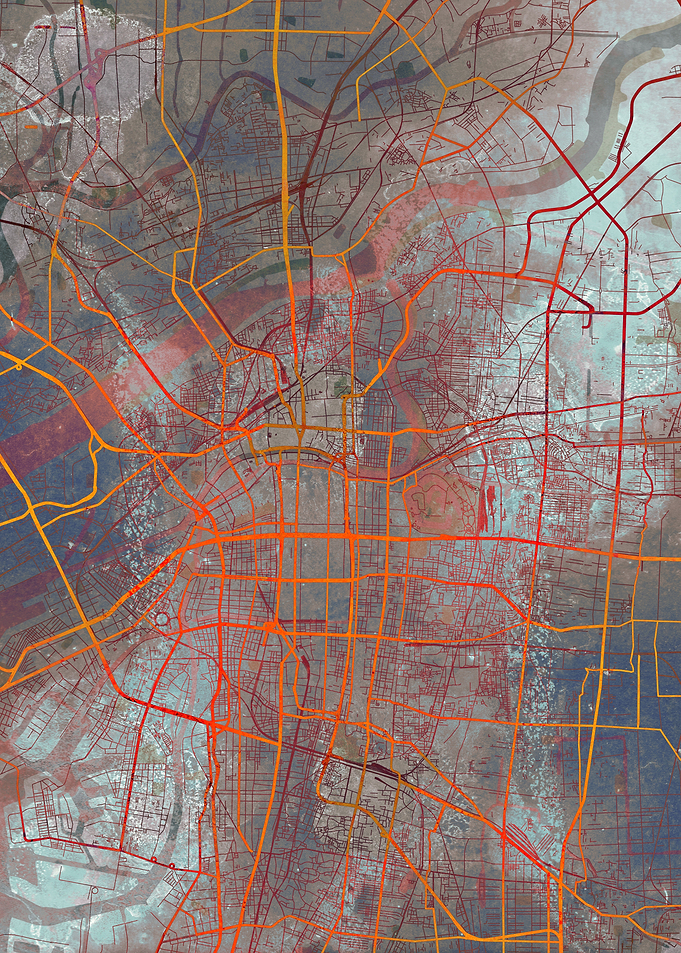 Osaka Street Map