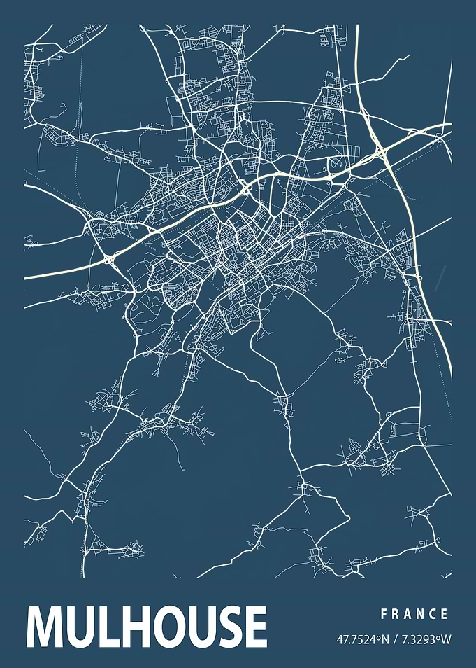Mulhouse Blueprint Street