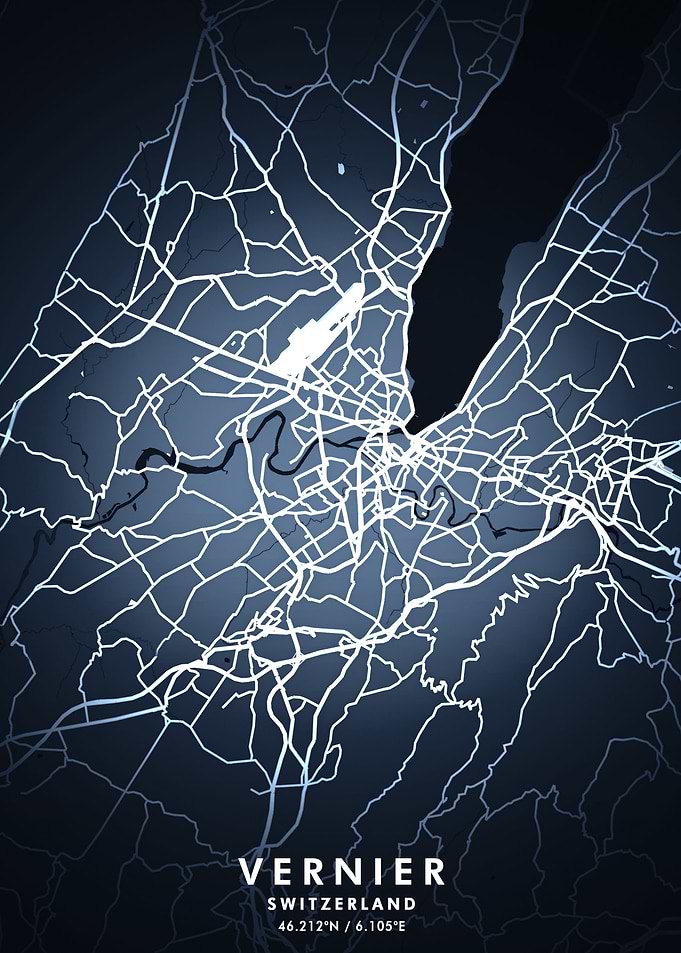 Vernier Map Posters