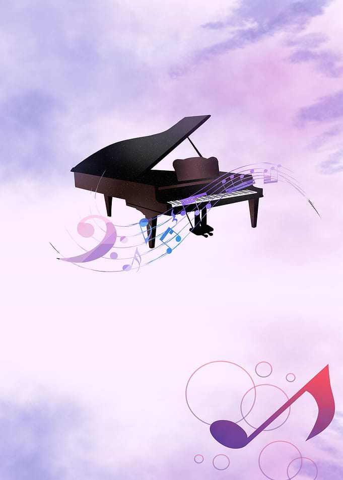 Piano at the Sky music