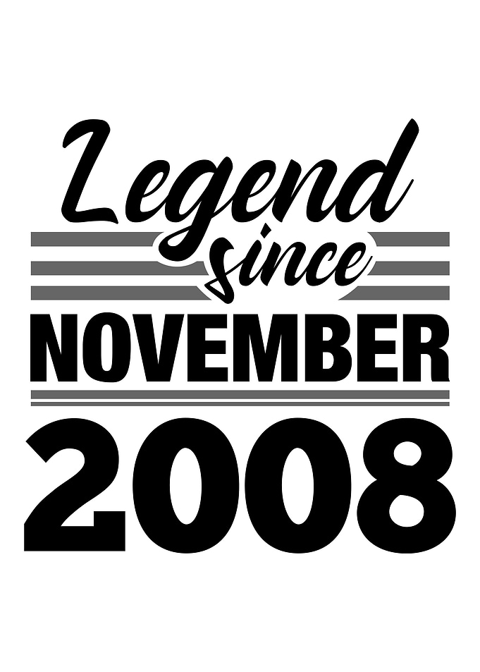 Legend Since November 2008