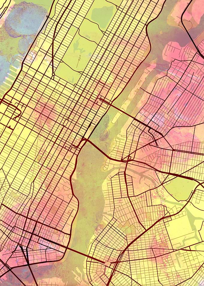 New York Street Map