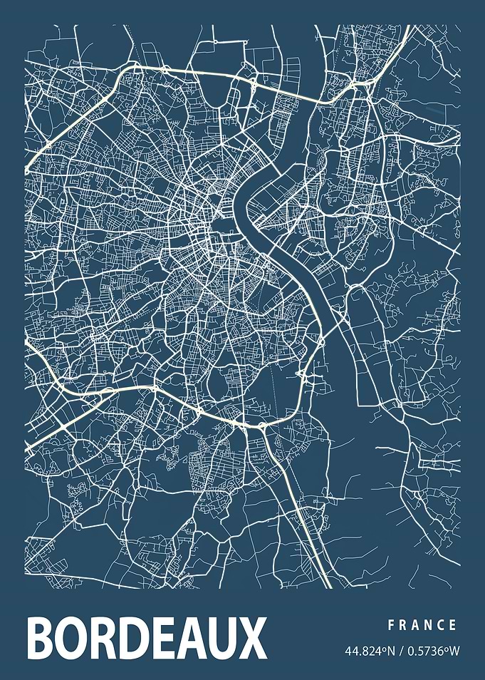 Bordeaux Blueprint Street