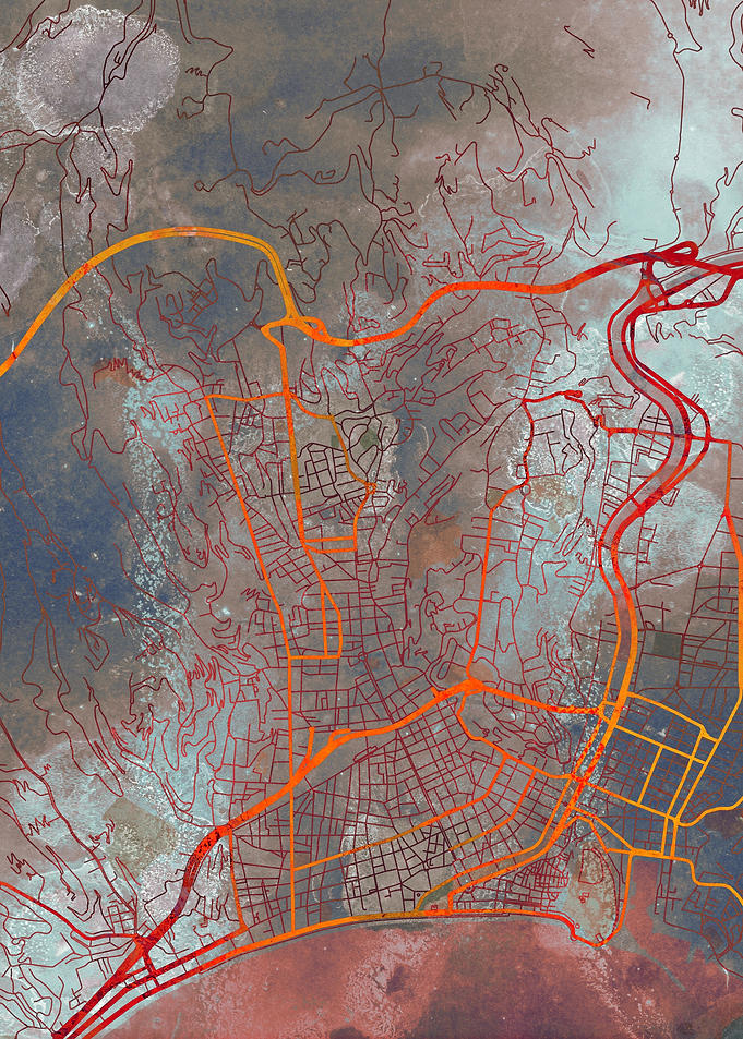 Nice Street Map